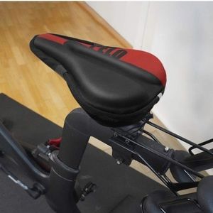 Stationary bike seat cover